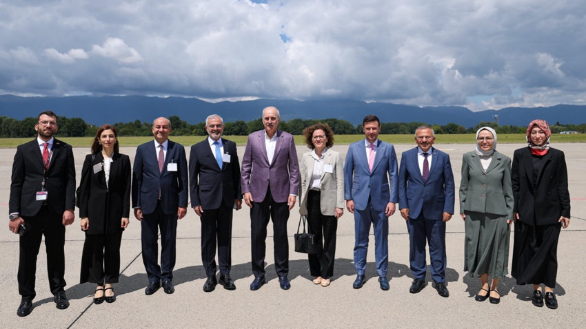 TBMM Başkanı Kurtulmuş, İsviçre’de