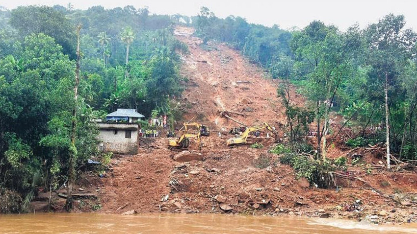 Hindistan'da heyelan felaketi! 100 kişi kayıp: Arama kurtarma çalışmaları sürüyor