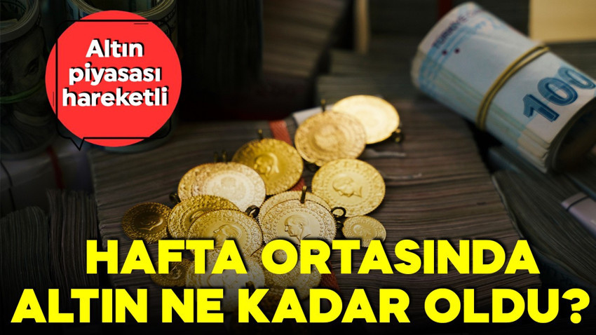 Altın güne yükselişle başladı! Gram altın, çeyrek altın ne kadar oldu? İşte 13 Ağustos Çarşamba  güncel fiyatlar