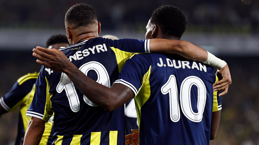 Fenerbahçe'de Duran- En Nesyri sevinci