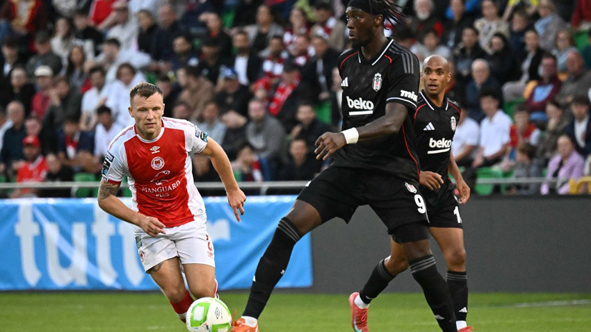 Beşiktaş, 4-1'in rövanşında St. Patrick’s karşısında tur için sahada