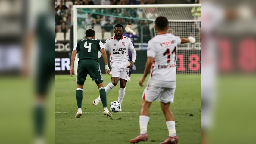 Samsunspor Avrupa’da ilk maçtan mağlup döndü