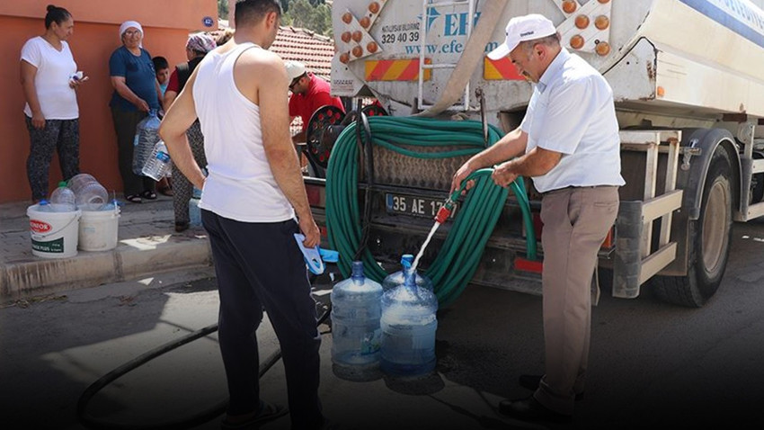 İzmir’de su kesintileri sürüyor! Ama plan değişti!