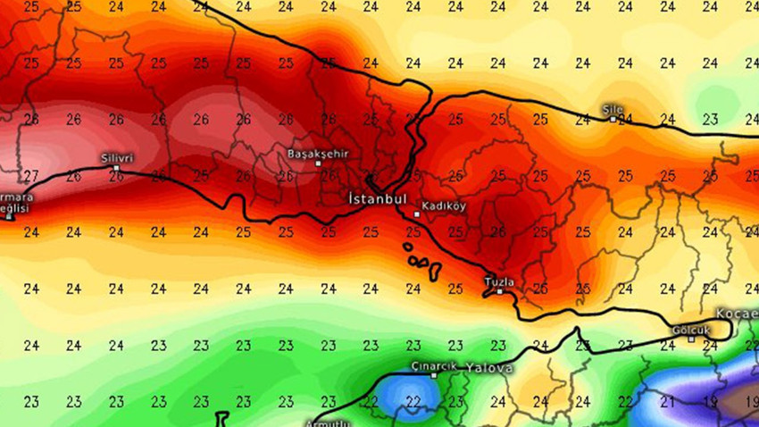 İstanbul'da önümüzdeki hafta pazartesiden cumaya kadar  27-29 arası sürecek