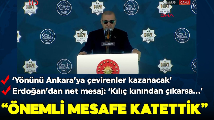 Cumhurbaşkanı Erdoğan 'Bu kez başaramayacaklar' dedi: Yönünü Ankara'ya çevirenler kazanacak!
