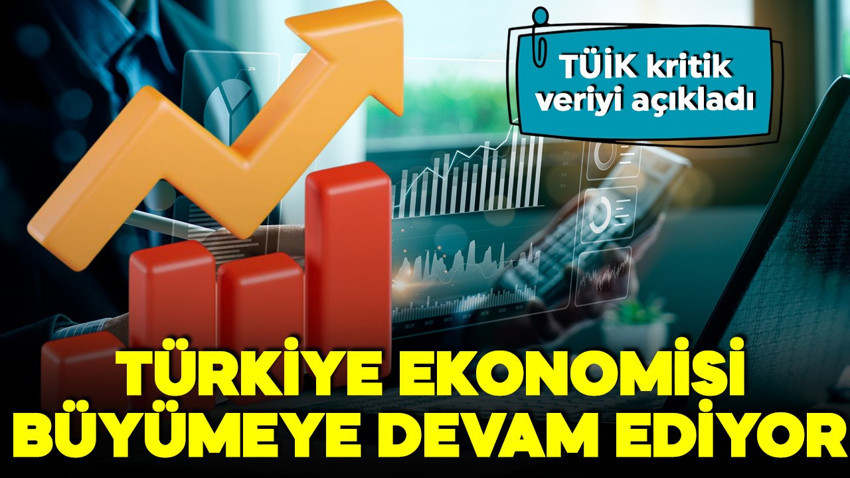 İkinci çeyrek büyüme rakamları açıklandı! Türkiye ekonomisi 20 çeyrektir büyüyor