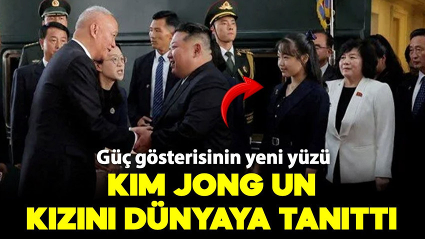Güç gösterisinin yeni yüzü: Kim Jong Un kızını ilk kez dünyaya tanıttı!