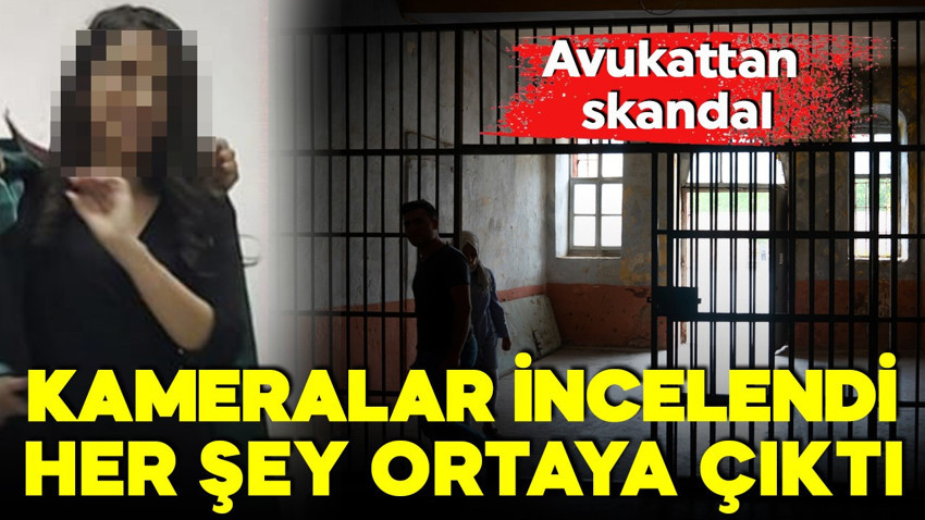 Cezaevinde skandal! Güvenlik kameraları ile gerçek ortaya çıktı! Avukattan şok hareket