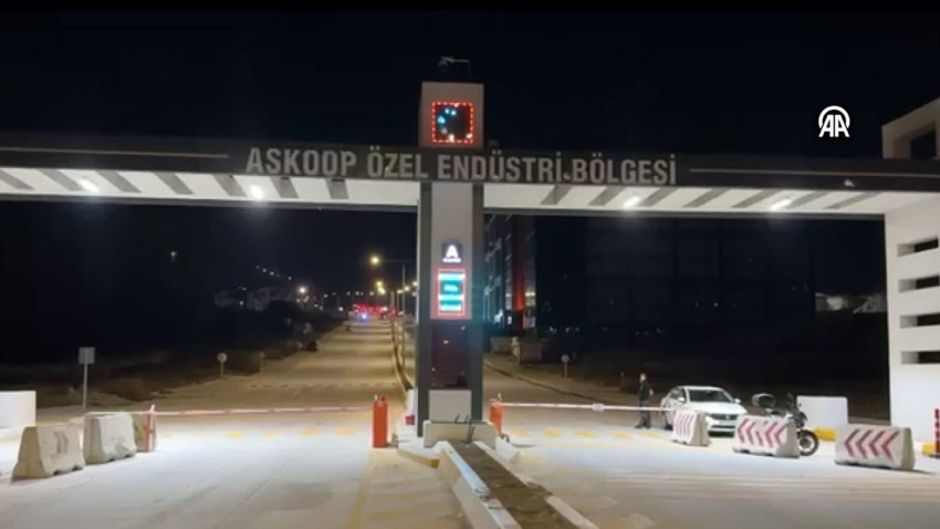 Arnavutköy'de özel endüstri bölgesinde yangın