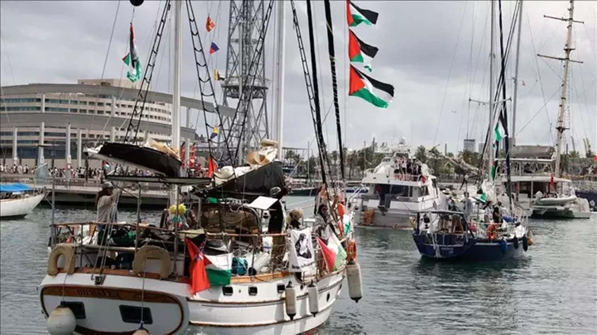 Dünya Gazze için birleşti! Küresel Sumud Filosu'nda 10 tekne daha yola çıktı
