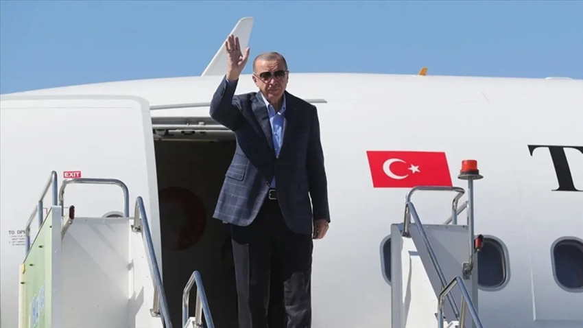 Cumhurbaşkanı Erdoğan, Katar'a gitti