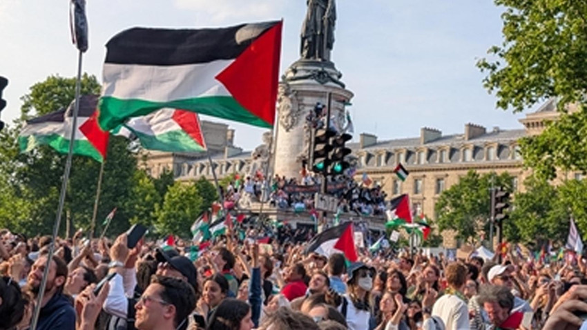 Fransa'da Filistin bayrağı krizi! Valiliklere belediyeler için talimat verildi