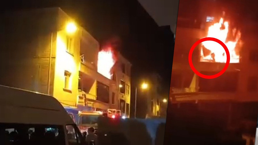 3 katlı binada korkutan yangın! Babanın çocuğunu kurtarma anı yürekleri ağza getirdi: 2 yaşındaki Sultan'dan acı haber geldi