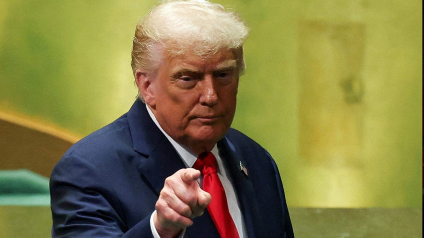 Trump'tan çok konuşulacak hareket! ABD'liler bile kızdı! Biden'ın fotoğrafı yerine astığı görsel gündem oldu