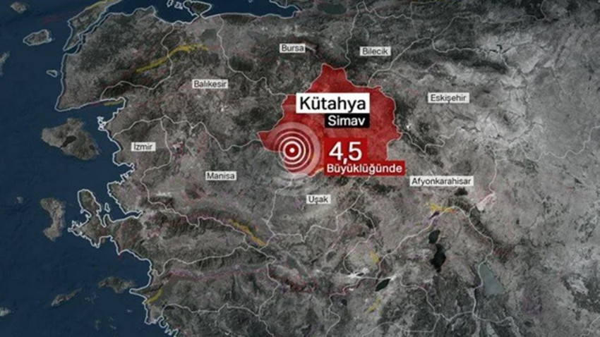 Kütahya beşik gibi! Simav'da 17 saatte 234 artçı deprem meydana geldi