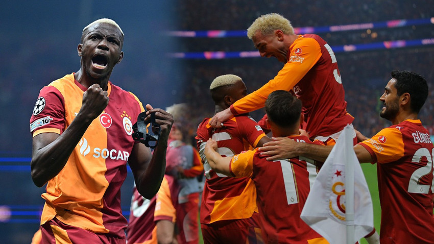 Şampiyonlar Ligi'nde tarihi galibiyet! Galatasaray, Liverpool'u Osimhen'in golüyle yıktı!