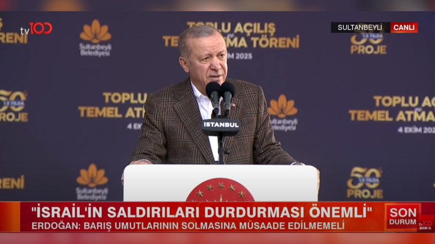 Cumhurbaşkanı Erdoğan Gazze açıklaması: Buna müsaade edilmemeli