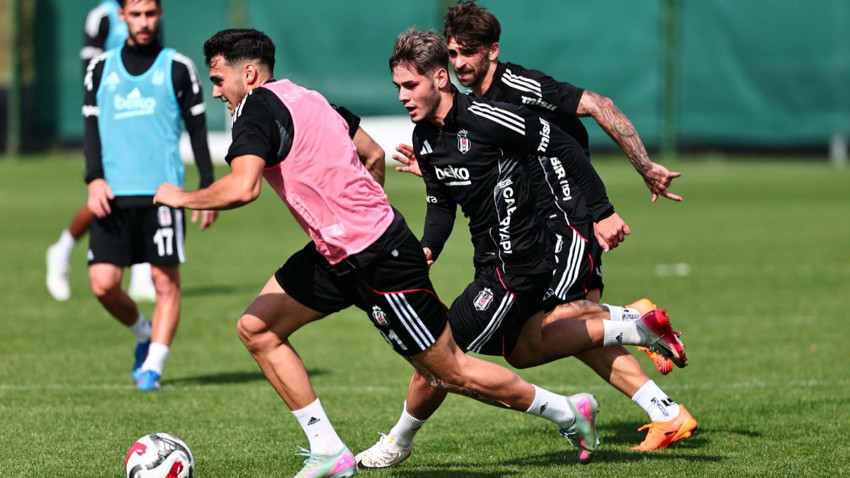 Beşiktaş’ta Gençlerbirliği mesaisi sürüyor!