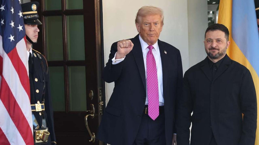 Washington'da kritik görüşme! Zelenskiy Beyaz Saray'da...Trump'tan dikkat çeken açıklamalar