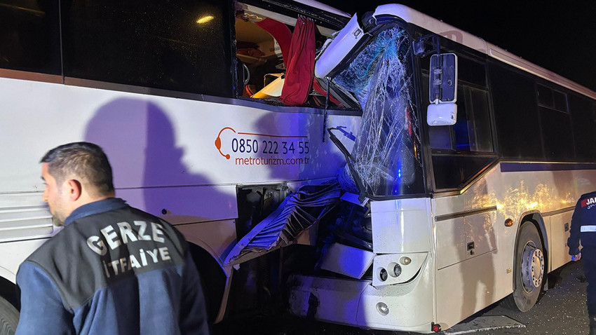 Sinop’ta korkunç olay: 2 otobüs çarpıştı, çok sayıda yaralı var