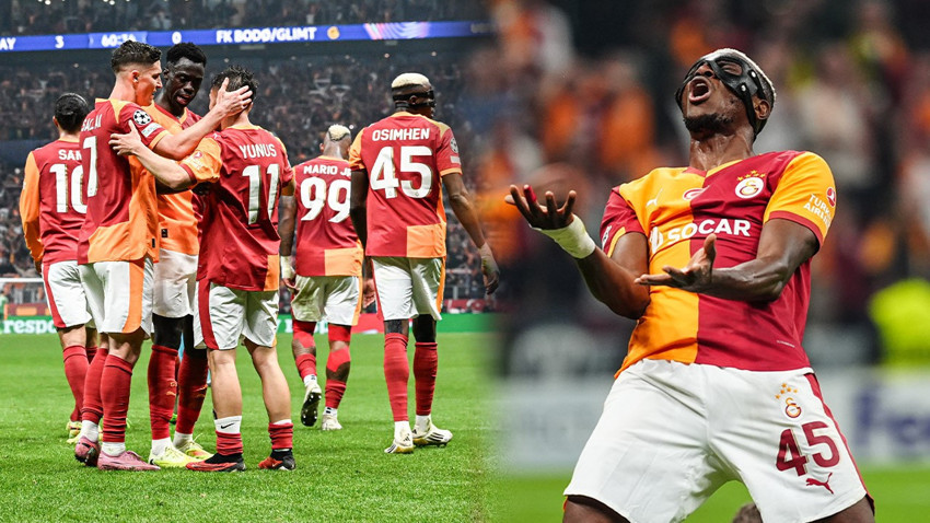 Aslan, Şampiyonlar Ligi'nde kükredi! Galatasaray, Bodo/ Glimt'i evinde yendi