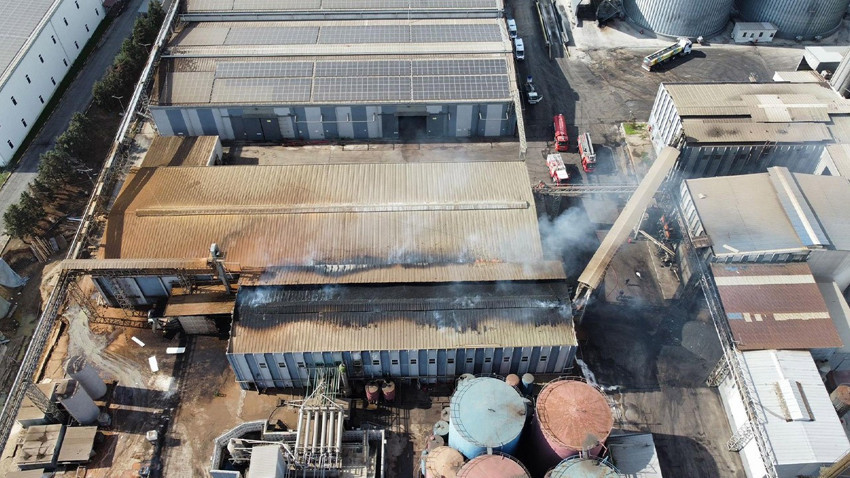 Edirne'de yağ fabrikasında patlama; 1 yaralı