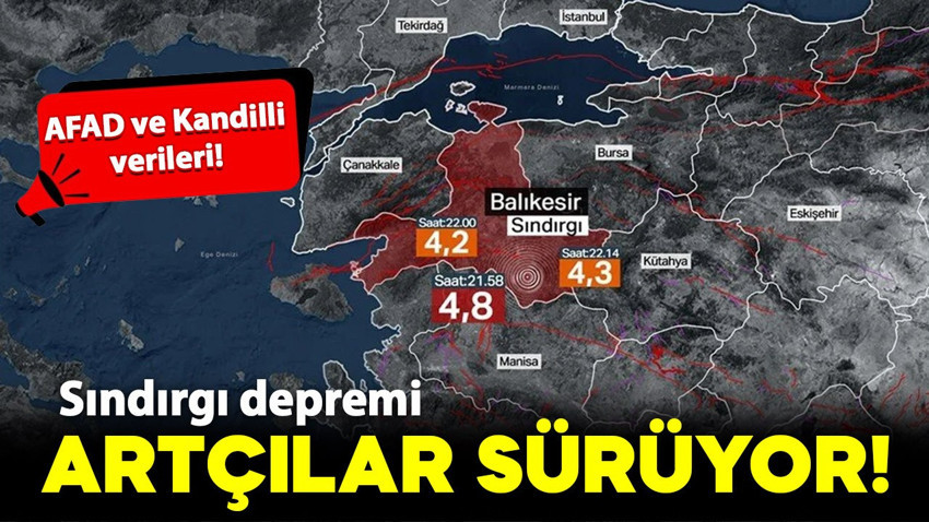Sındırgı'da artçı depremler sürüyor: İşte AFAD ve Kandilli verileri!