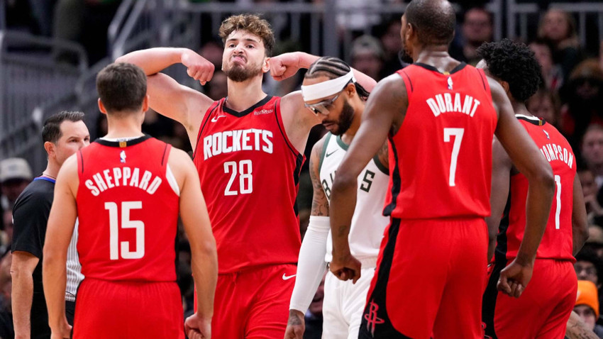 Alperen Şengün "double double" yaptı! Rockets, Bucks’ı deplasmanda yıktı