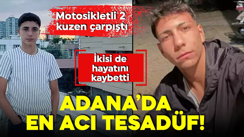 İki kuzenin feci sonu! Motosikletle kafa kafaya çarpıştılar! İkisi de öldü