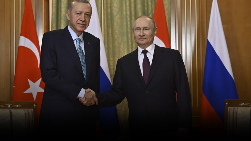 Cumhurbaşkanı Erdoğan Putin ile görüştü