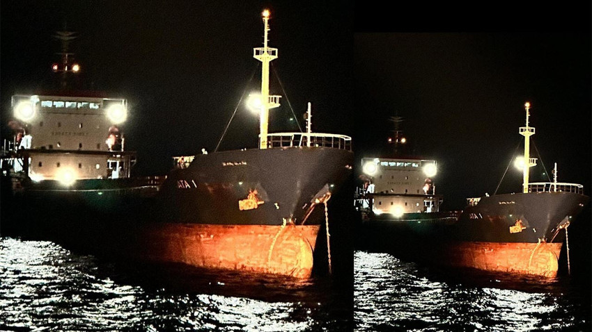 Çanakkale Boğazı'nda gemi arızası