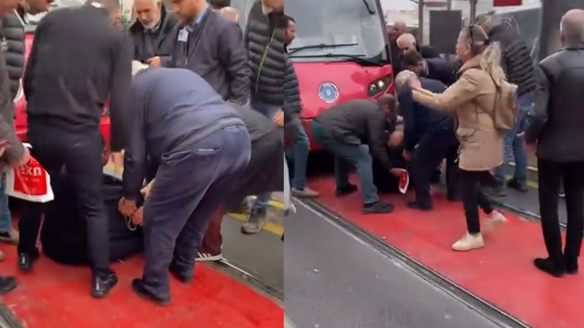 Bursa'da tramvay kazası! 1 kişi yaralandı
