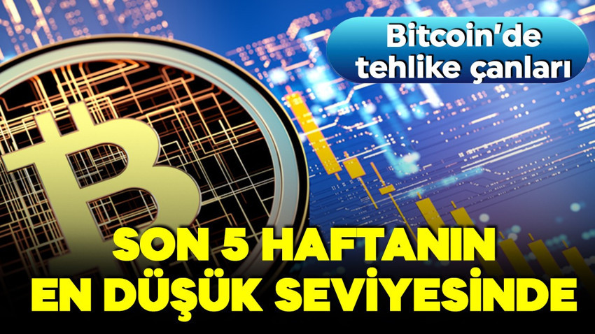 Jeopolitik gerilim kriptoyu vurdu! Bitcoin’de tehlike çanları! 5 haftanın en düşük seviyesinde
