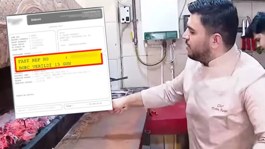 Kebapçıya IBAN tuzağı: Hem hizmet etti hem borçlu çıktı!