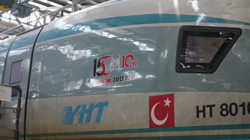YHT’ler 15 Temmuz ruhunu şehir şehir taşıyacak! “İrade Bizim, Zafer Bizim” logosu YHT’lerde - Resim : 1