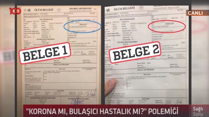 Kayıtlar gizleniyor mu? Barış Yarkadaş tartışma yaratan belgeyi canlı yayında gösterdi - Resim : 1