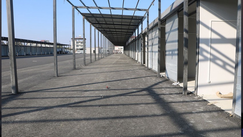 Sadece 53 günde tamamlandı: Hatay'da, Kapadokya Sebze Hali açılış için gün sayıyor - Resim : 3