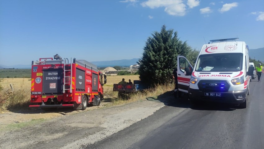 Bursa Orhangazi'de feci kaza! 4 çocuk babasından acı haber! Traktörün altında kaldı - Resim : 3