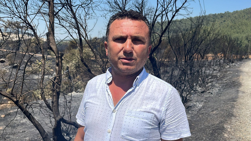 Milas’ta alevler yüzyıllık mirası yok etti! 70 yıllık zeytin ağaçları kül oldu! Mahalle sakinlerinin gözyaşları yürekleri dağladı! - Resim : 3