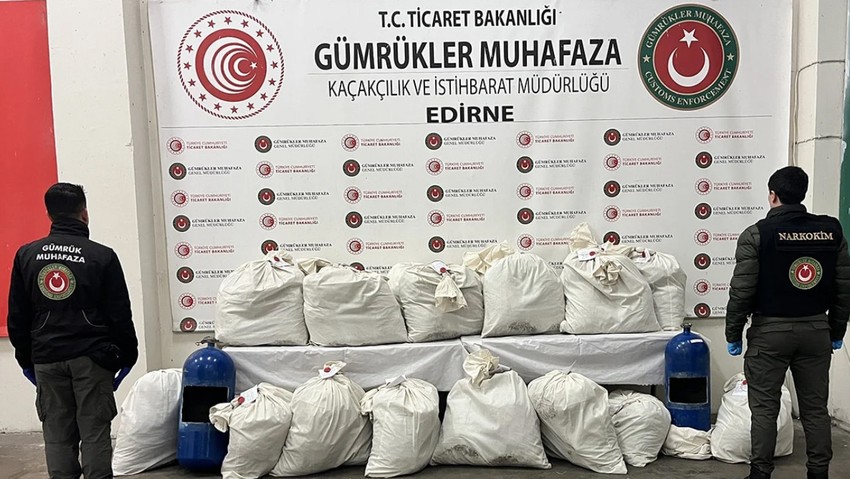 LPG tankından çıktı: 217 kilogram bulundu! - Resim : 1