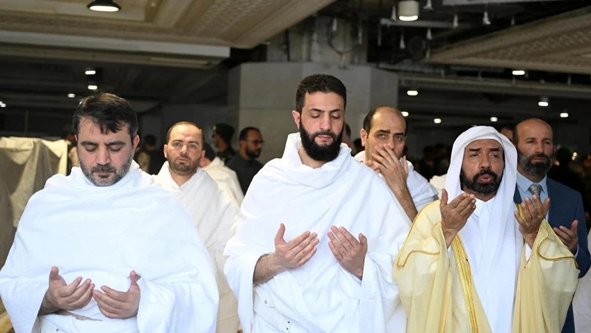 Kabe'nin kapısı Ahmed Şara için açıldı: Umre yaptı, bir sonraki durağı Türkiye olacak - Resim : 1