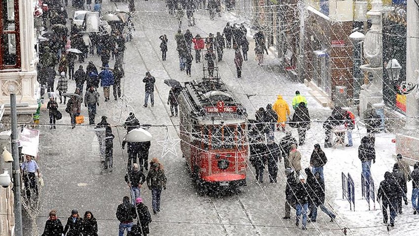 Meteoroloji'den peş peşe uyarılar yapılmıştı! İstanbul’da kar yağışı etkisini göstermeye başladı - Resim : 2