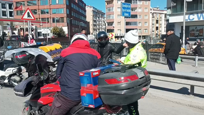 Esenyurt'ta motosiklet sürücülerine denetim: 12 sürücüye toplam 67 bin lira idari para cezası uygulandı! - Resim : 2