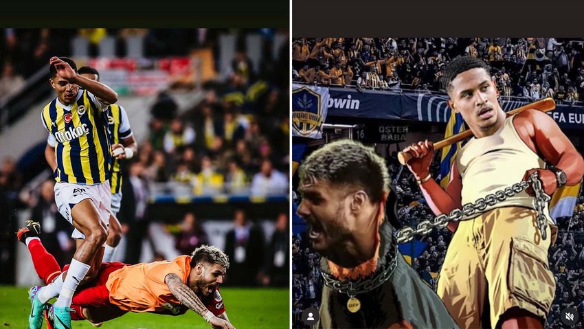 Galatasaraylı Icardi’den Fenerbahçelileri kızdıran 23 Nisan paylaşımı! Efekan Karayazı ve Oosterwolde’den cevap gecikmedi - Resim : 2