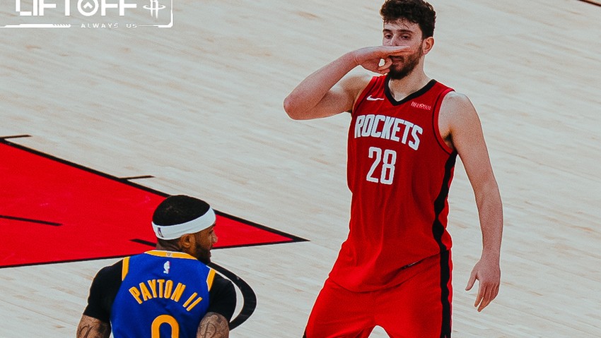 Alperen Şengün’den NBA play-off'unda double double! Rockets, Warriors’u evinde devirdi - Resim : 1