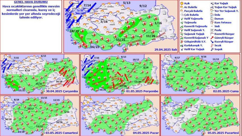 Türkiye'de salı günü başlıyor tarih verildi, perşembe tüm her yere yayılacak resmi uyarı - Resim : 1