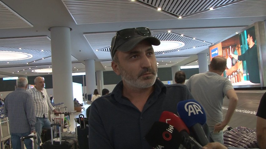 Libya'dan ayrılan Türk vatandaşlarını taşıyan uçak İstanbul'a geldi - Resim : 2
