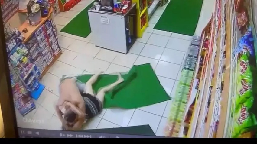 Akaryakıt istasyonunda kabus anları! Tanımadığı adamdan dakikalarca dayak yedi! O anlar kamerada - Resim : 4