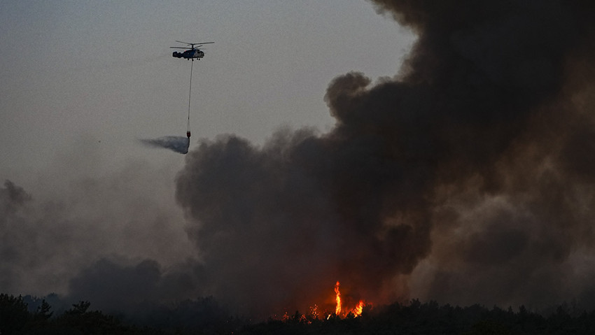 5 ilde orman yangınlarıyla mücadele devam ediyor: İşte son durum! - Resim : 13