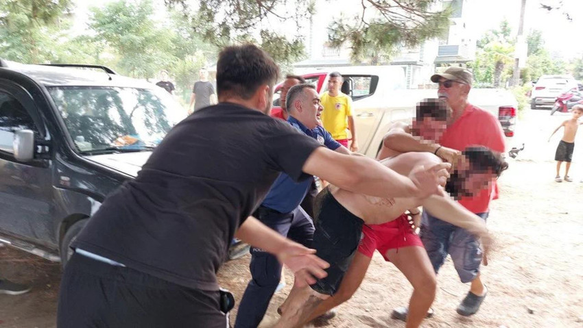 Bu da "Neden işime karıştın?" dayağı! Samsun'da cankurtaran vatandaşa saldırdı - Resim : 1